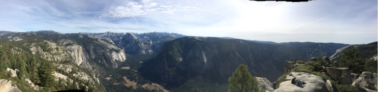 Panorama vom Eagle Peak