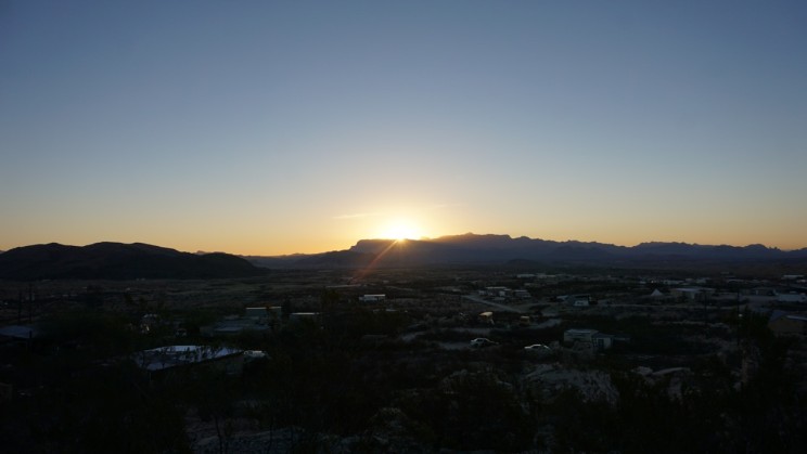 Sonnenaufgang in Terlingua