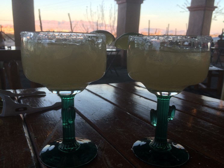 Margaritas im High Sierra