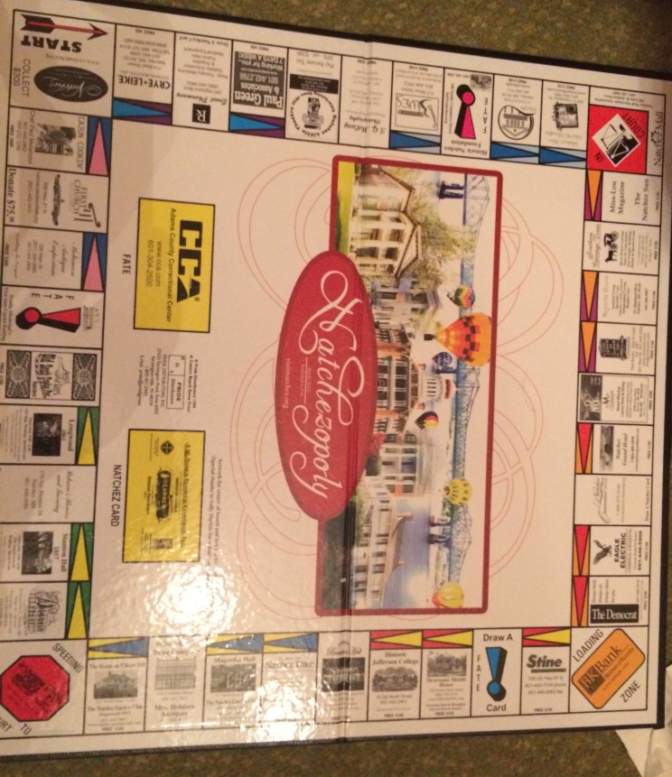Die Natchezversion von Monopoly